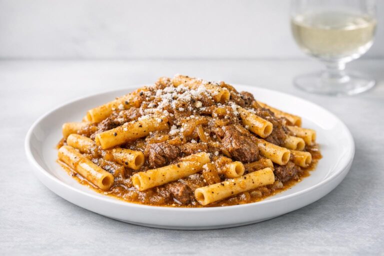 pasta alla genovese napoletana