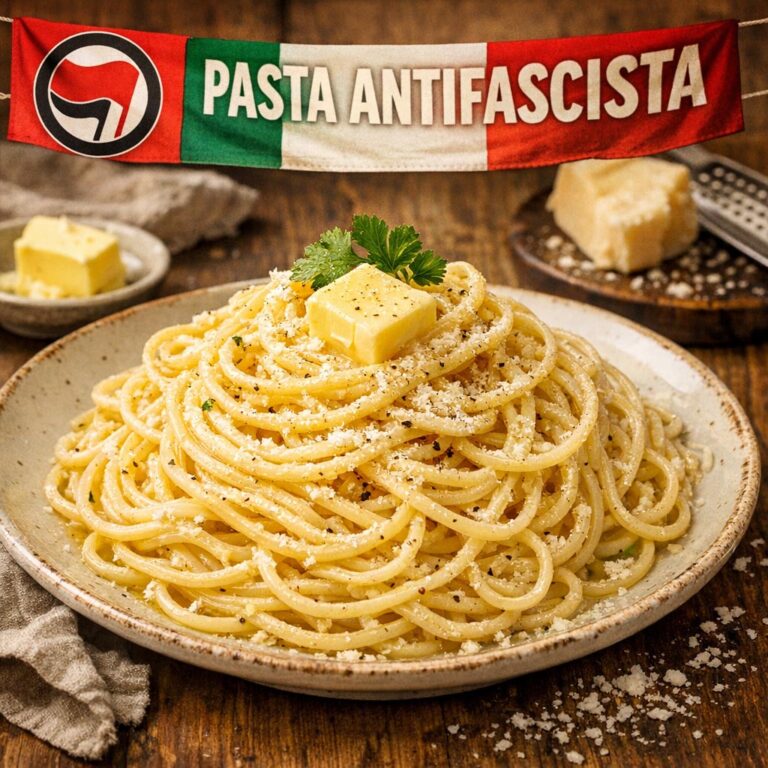 pasta antifascista ovvero pasta al burro
