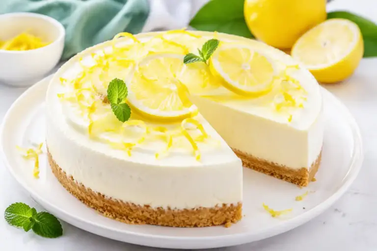 cheesecake limone senza cottura