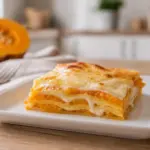 lasagne con crema di zucca e besciamella