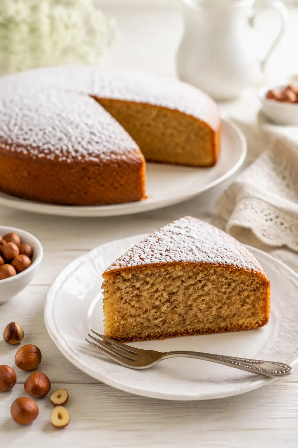 torta alle nocciole soffice
