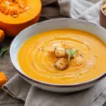vellutata di zucca cremosa